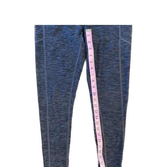 Victoria’s Secret Essential Leggings Heathered Blue Gray Size 6 - Picture 4 of 6